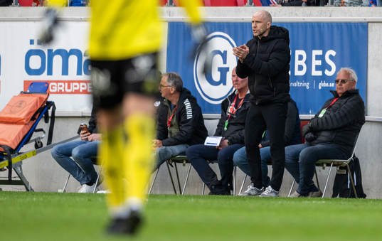 Kalmars tränare Henrik Rydström