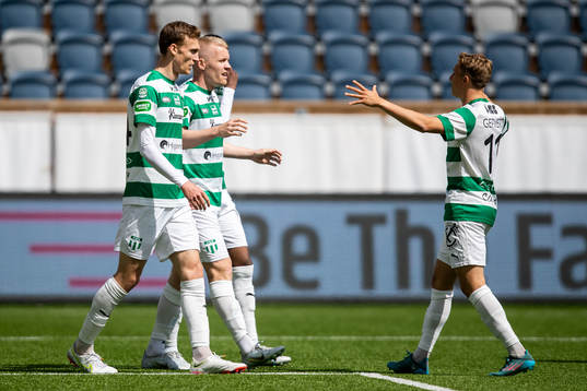 Västerås Viktor Granath jublar
