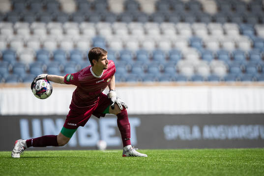 Dalkurds målvakt Bobby Allain