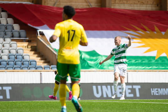 Västerås Simon Johansson gör 0-1