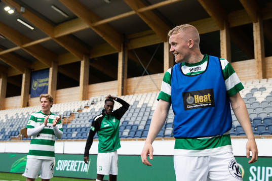 under fotbollsmatchen i Superettan mellan Dalkurd och