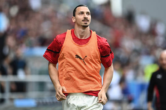 Zlatan Ibrahimovic of Milan