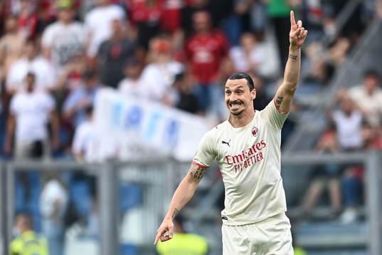 Zlatan Ibrahimovic of Milan