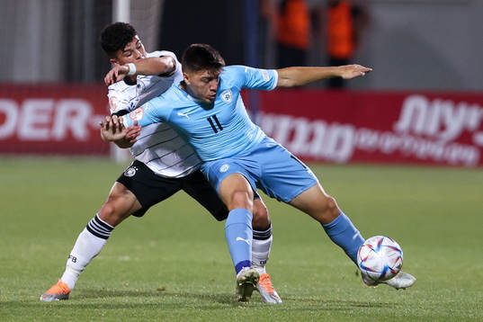 Armend Likaj of Germany and Yan Yusopove of Israel