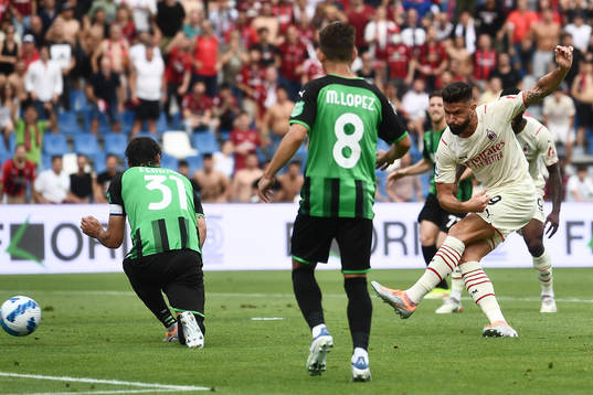 Olivier Giroud of Milan