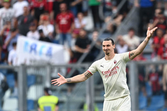 Zlatan Ibrahimovic of Milan