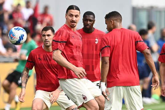 Zlatan Ibrahimovic of Milan