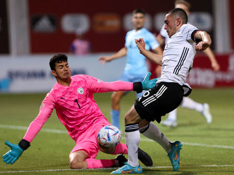 Ofek Melika of Israel and Arijon Ibrahimovic of Germany