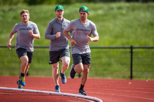 Leon Bristedt, Ted Brithén och Ludvig Larsson
