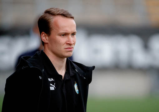 AFC Eskilstunas assisterande tränare Robert Åstedt