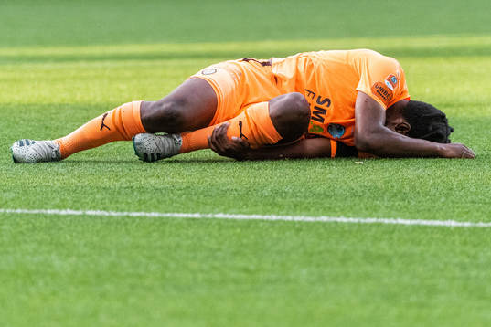 AFC Eskilstunas York Rafael har ont