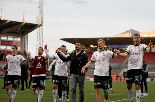 Örebros Ahmed Yasin, Erik Björndahl  och Axel Andersson