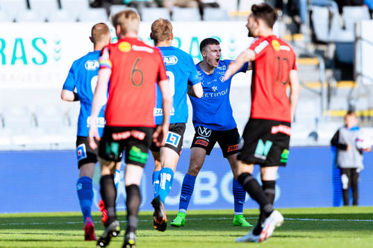 Halmstads Samuel Kroon jublar