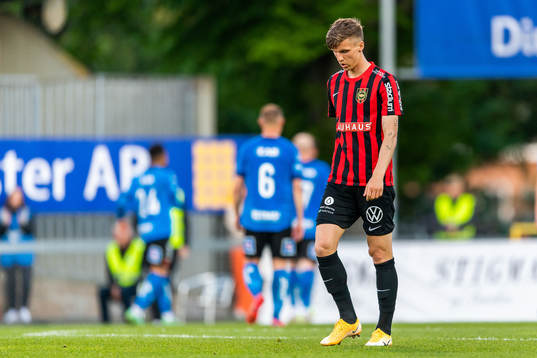 Brommapojkarnas Samuel Leach Holm deppar