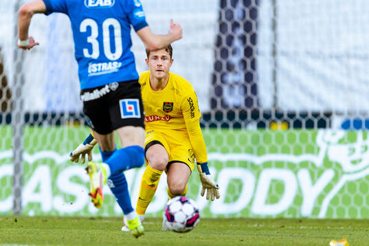 Brommapojkarnas målvakt Jonas Olsson