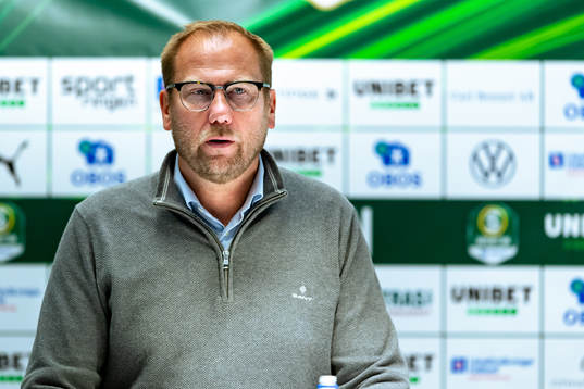 Halmstads tränare Magnus Haglund