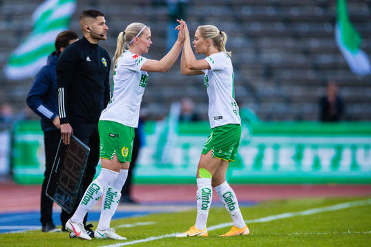 Hammarbys Elsa Karlsson byts in mot Alice Carlsson