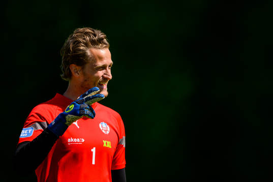 Målvakt Anders Lindegaard
