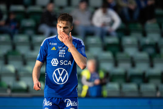 Sundsvalls Anton Eriksson deppar