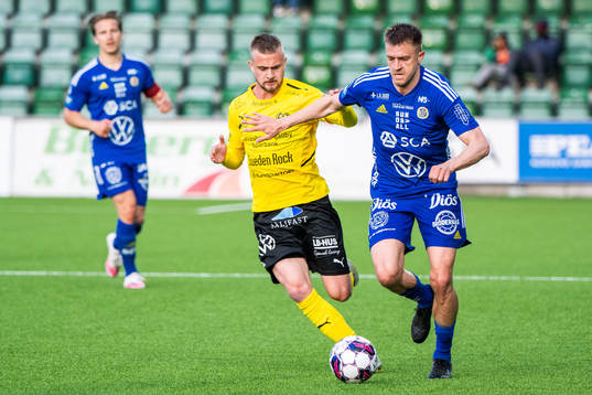 Mjällbys Albin Mörfelt och Sundsvalls Rasmus Lindkvist