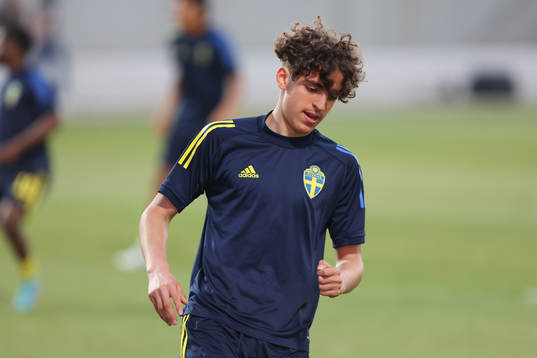 Taha Ayari of Sweden