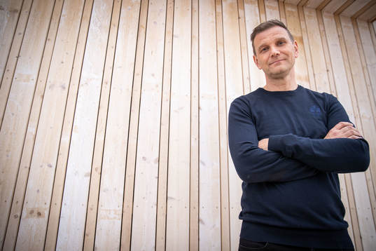Head coach Andreas Pettersson of the Swedish U21 national