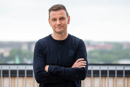 Head coach Andreas Pettersson of the Swedish U21 national