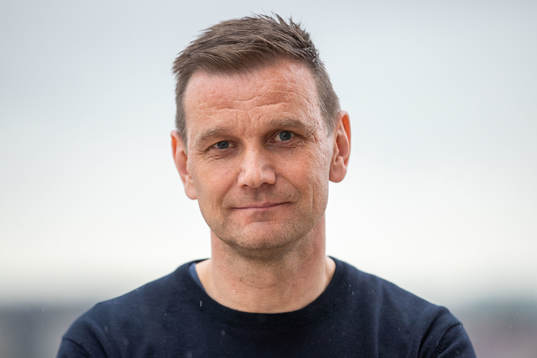 Head coach Andreas Pettersson of the Swedish U21 national