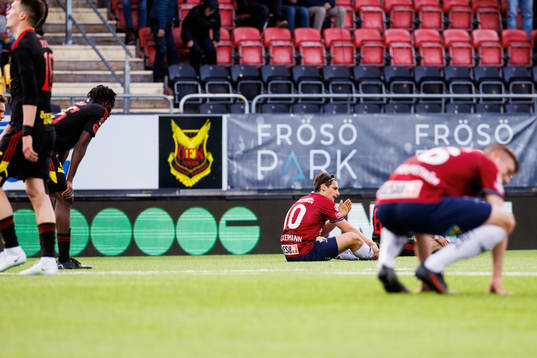 Örgrytes Kevin Ackermann deppar