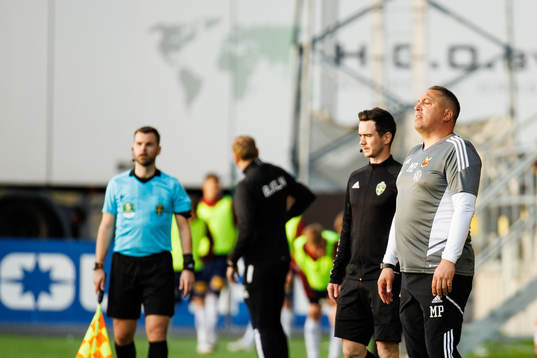 Östersunds tränare Magnus Powell