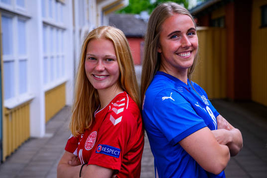 Sofie Bruun Bredgaard och Gudrun Arnardottir