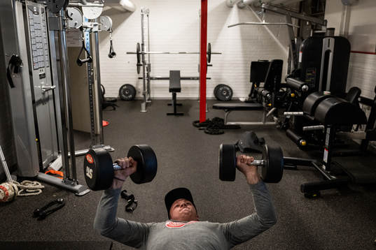Bläddra bland fler bilder av Ishockey, NHL-spelare tränar
