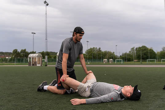 Vita Hästens Eric Hjorth och Detroit Red Wings Lucas