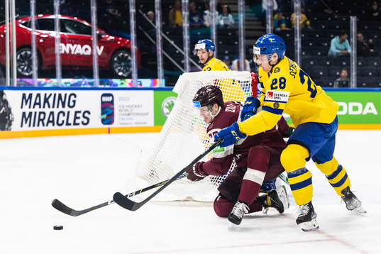 Kristaps Zille of Latvia and Anton Bengtsson of Sweden