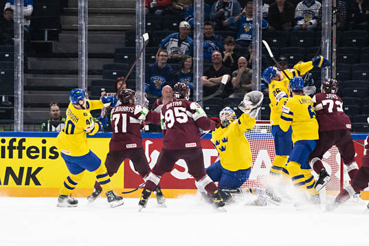 goaltender Linus Ullmark of Sweden