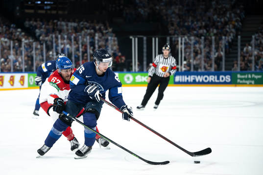 Jiri Smejkal of Czech Republic and Sakari Manninen of