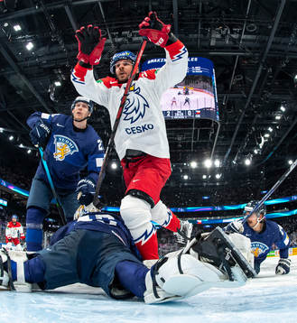 David Krejci of Czech Republic