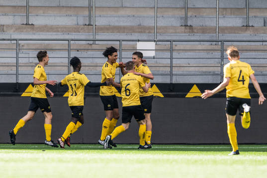Elfsborgs spelare jublar