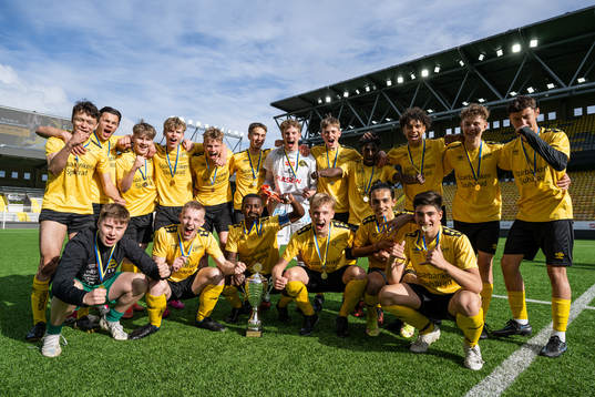 Elfsborgs spelare jublar