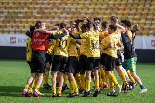 Elfsborgs spelare jublar vid slutsignalen