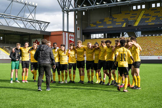 Elfsborgs spelare jublar vid slutsignalen