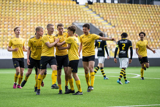 Elfsborgs spelare jublar