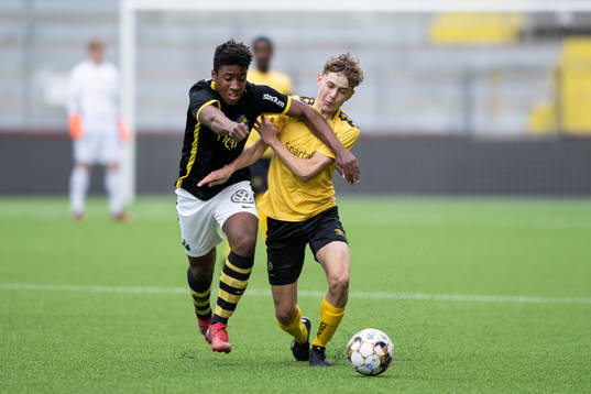 AIKs Hans Koffi och Elfsborgs Viggo Lidberg