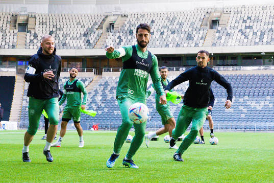 Bläddra bland fler bilder av Fotboll, Svenska Cupen, Hammarby, Träning & Presskonferens
