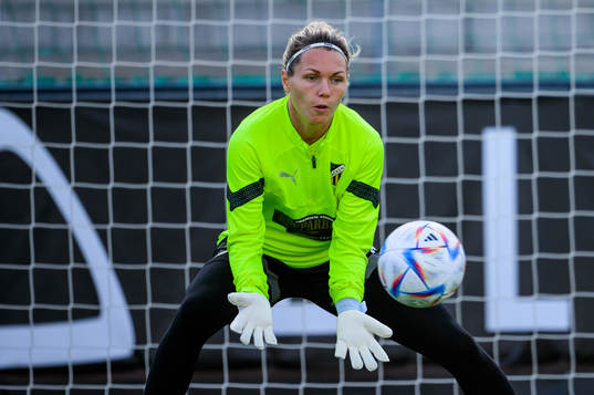 Målvakt Jennifer Falk