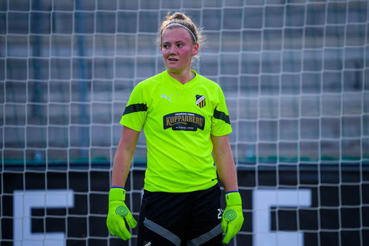 Målvakt Jacqueline Burns