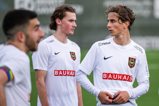 Brommapojkarnas Victor Ekström deppar