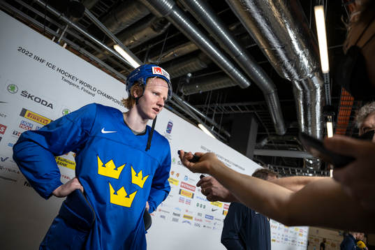 Rasmus Dahlin of Sweden