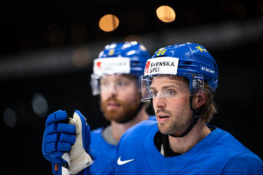 Mathias Bromé of Sweden at a practice session
