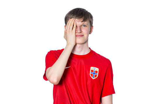 Jonas Myhrhaug Kristiansen of the Norwegian e-sport